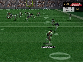 NFL Quarterback Club 2000 (Europe) In game screenshot